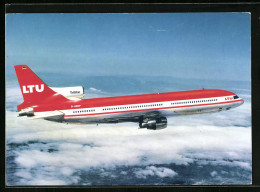 AK Flugzeug Der LTU Lockheed L-1011 TriStar In Der Luft  - 1946-....: Ere Moderne