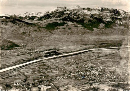 73919789 Gaflei Blick Nach Schaan Buchs Saentis Altmann Und Kreuzberge Fliegerau - Liechtenstein