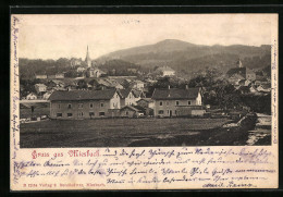 AK Miesbach, Ortspartie Mit Hügeliger Landschaft  - Miesbach