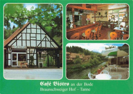 73989157 Tanne_Harz Cafe Bistro An Der Bode Gastraum Terrasse - Otros & Sin Clasificación