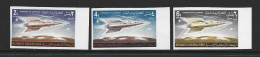 Yemen Kingdom 1964 Astronauts Spacecraft Set Of 3 MNH - Yemen