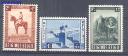 Belgium 1954 Mi 989-991 MNH  (ZE3 BLG989-991) - Bomen