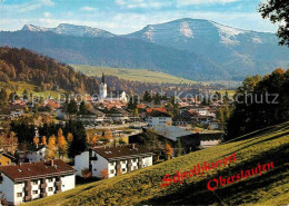 72865425 Oberstaufen Schrothkurort Mit Rindalphorn Und Hochgrat Allgaeuer Alpen  - Oberstaufen