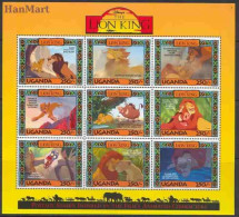 Uganda 1994 Mi 1392-1418 MNH  (XZS4 UGNark1392-1418) - Felini