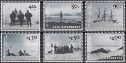 ROSS DEP. 2002 The Discovery Expedition, Set Of 6 MNH - Spedizioni Antartiche