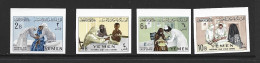 Yemen 1962 Child Health Set Of 4 Imperforate MNH - Yemen