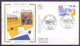 France 1991 Mi 2826b FDC  (FDC ZE1 FRNS2826b#e) - U.P.U.