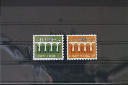 Luxemburg 1098-1099 Postfrisch Europa Cept Post- Und Fernmeldewesen #WG236 - Altri & Non Classificati