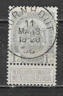 81A  Armoiries - Bonne Valeur - Oblit. Centrale TURNHOUT - LOOK!!!! - 1893-1907 Armoiries