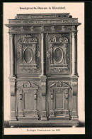 AK Düsseldorf, Kunstgewerbe-Museum, Esslinger Prunkschrank Um 1620  - Duesseldorf