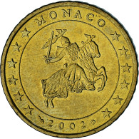 Monaco, Rainier III, 50 Euro Cent, 2002, Paris, SUP, Laiton, Gadoury:MC177 - Monaco