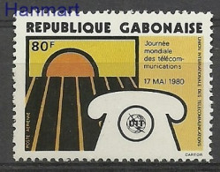 Gabon 1980 Mi 729 MNH  (ZS6 GBN729) - Telecom