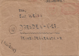 POW - Kgf: Sandbostel Via Bonn 1947 Nach Dresden (SBZ) Mit Briefinhalt - Storia Postale