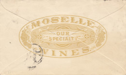 USA: Ganzsache: New York 1893: Moselle-Wines - Other & Unclassified