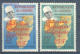 Guinea 1962 Mi 143-144a MNH  (ZS5 GUR143-144a) - Aardrijkskunde