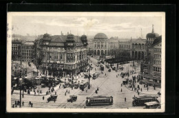 AK Berlin-Tiergarten, Potsdamer Platz Mit Strassenbahn  - Tiergarten