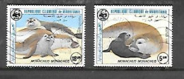 TIMBRE OBLITERE DE MAURITANIE  DE  1986 N° MICHEL 872 874 - Mauritanië (1960-...)