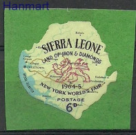 Sierra Leone 1964 Mi 254 MNH  (LZS5 SRR254) - Aardrijkskunde