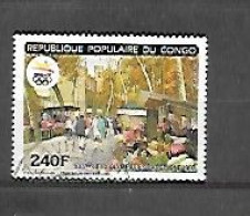 TIMBRE OBLITERE   DU CONGO BRAZZA  DE  1990 N° MICHEL 1166 - Afgestempeld