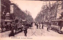 13 - MARSEILLE -  Le Cours Belzunce - Canebière, Centre Ville