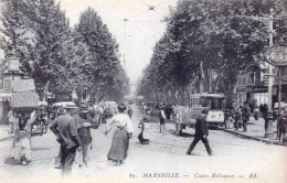 13 - MARSEILLE -  Le Cours Belsunce - Canebière, Centre Ville