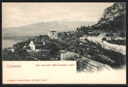 Cartolina Taormina, Etna Visto Dall` Hotel Castello A Mare  - Other & Unclassified