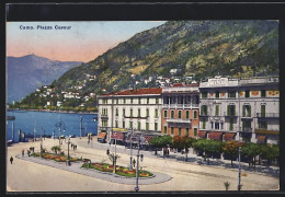 Cartolina Como, Piazza Cavour  - Como