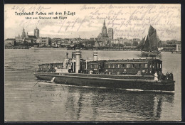 AK Stralsund, Trajektschiff Auf Der Fahrt Nach Rügen  - Other & Unclassified