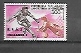 TIMBRE OBLITERE  DE MADAGASCAR DE  1974 N° MICHEL 718 - Madagaskar (1960-...)