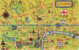 R158248 London. A Map. Salmon. 1965 - Sonstige & Ohne Zuordnung