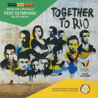 België/Belgique 2016 : FDC Set Together To Rio - België