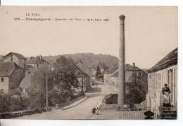 Carte Postale Ancienne Champagnole - Quartier Du Parc - Champagnole