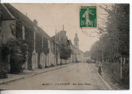 Carte Postale Ancienne Mont Sous Vaudrey - Rue Jules Grévy - Otros & Sin Clasificación