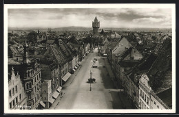 AK Straubing, Blick Auf Einen Platz  - Straubing