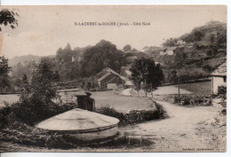 Carte Postale Ancienne Saint Laurent La Roche - Côté Nord - Otros & Sin Clasificación