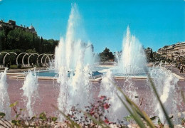 NICE Les Fontaines Des Nouveaux Jardins Esplanade Du PAILLON  25  (scan Recto-verso)MA2068Ter - Parks, Gärten