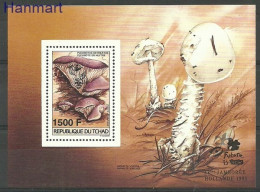 Chad 1996 Mi Block 244 MNH  (ZS5 CHDbl244) - Paddestoelen