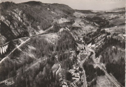 MOREZ VUE AERIENNE LES VIADUCS 1956 CPSM 10X15 TBE - Morez