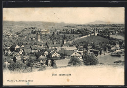 AK Schaffhausen, Ortsansicht Mit Burgmauern  - Other & Unclassified