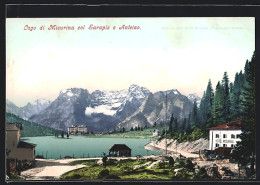 Cartolina Misurina /Lago Di Misurina, Hotel Misurina Col Sarapis E Antelao  - Otros & Sin Clasificación