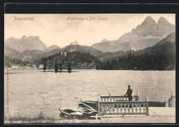 Cartolina Misurina, Misurinasee Und Drei Zinnen  - Otros & Sin Clasificación