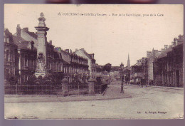 85 - FONTENAY-le-COMTE - RUE De La RÉPUBLIQUE - ANIMÉE - - Fontenay Le Comte