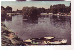 77 - CHELLES - LES ILES MORTES  ET LA MARNE - COLORISÉE - - Chelles