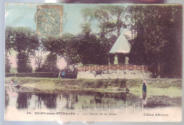 91 - SOISY-sous-ETIOLLES - LES BORDS DE LA SEINE - COLORISÉE - ANIMÉE - - Other & Unclassified