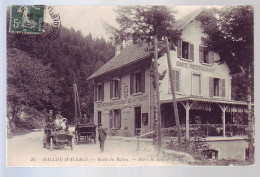 90 - BALLON D'ALSACE - HÔTEL Du SAUT De La TRUITE - AUTOMOBILE - ANIMÉE - - Sonstige & Ohne Zuordnung