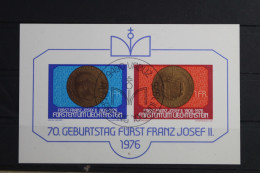 Liechtenstein Block 10 Mit 649-650 Gestempelt #VO191 - Other & Unclassified