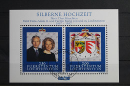 Liechtenstein Block 14 Mit 1039-1040 Gestempelt #VO207 - Andere & Zonder Classificatie