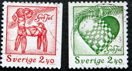 Sweden 1993   Christmas  MiNr. 1799-1800  O)  ( Lot  L 1401 ) - Usati