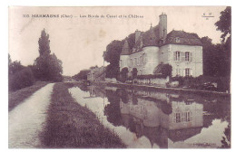 18 - MARMAGNE - LES BORDS Du CANAL Et Le CHÂTEAU - ANIMÉE - - Andere & Zonder Classificatie