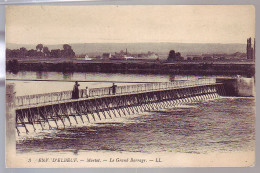 76 - MARTOT - LE GRAND BARRAGE - ENVIRON D'ELBEUF - ANIMÉE - - Elbeuf